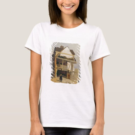 Ruined House, c.1807-10 (olie op karton gemonteerd T-shirt (Voorkant)