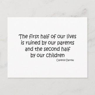 Ruined Life quote Briefkaart