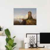 Ruined Tower - Thomas Cole Fine Art Poster (Thuiskantoor)