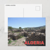 Ruïnes in Djemila, Algerije Briefkaart (Voorkant / Achterkant)