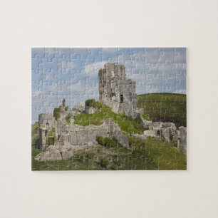 Ruïnes van Corfe Castle, nabij Wareham, Dorset, Legpuzzel
