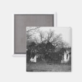 Ruïnes van de boerderij magneet (Voorkant / Achterkant)