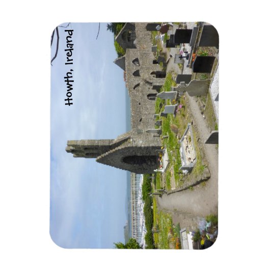 Ruïnes van de Howth kerk Magneet (Verticaal)