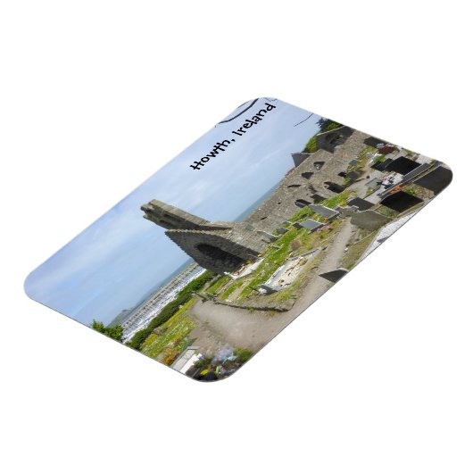 Ruïnes van de Howth kerk Magneet (Linkerzijde)