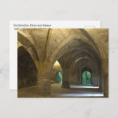 Ruïnes van de wijnkelder Kings Dunfermline Palace Briefkaart (Voorkant / Achterkant)