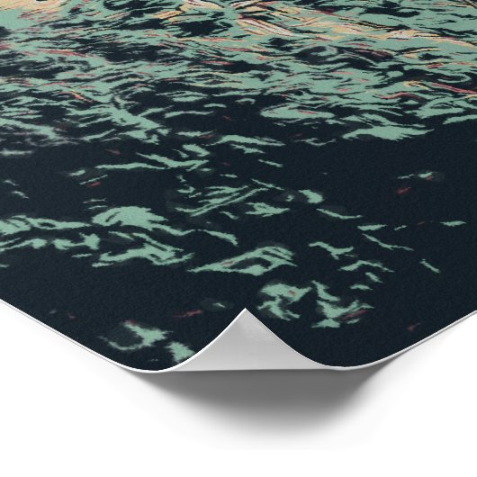 Ruïnes van het kasteel van Aggstein, Wachau, Ooste Poster (Hoek)