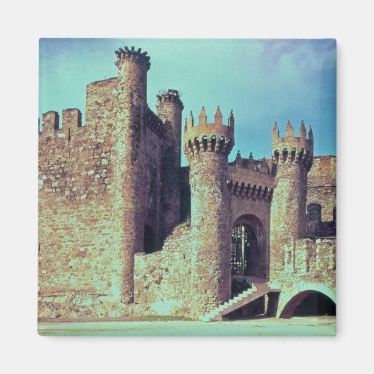 Ruïnes van het kasteel van de Sjabloon Magneet (Voorkant)