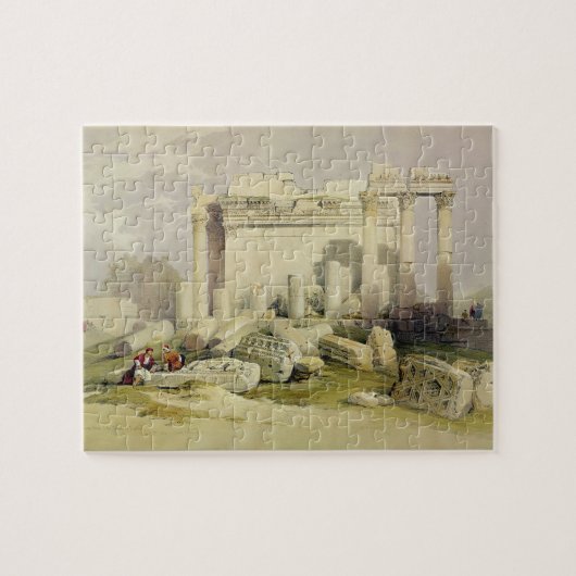 Ruïnes van het oostelijke Portico van de tempel va Legpuzzel (Horizontaal)