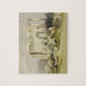 Ruïnes van het oostelijke Portico van de tempel va Legpuzzel (Verticaal)