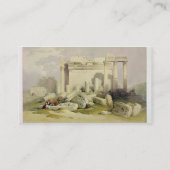 Ruïnes van het oostelijke Portico van de tempel va Visitekaartje (Achterkant)