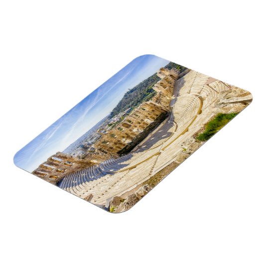 ruïnes van het oude theater van Herodion Atticus Magneet (Linkerzijde)