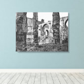 Ruïnes van het Storehouse Canvas Afdruk (Insitu (Houten vloer))