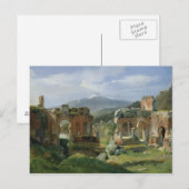 Ruïnes van het theater op Taormina Briefkaart (Voorkant / Achterkant)