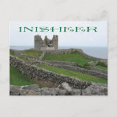Ruïnes van Inisheer, Ierland Briefkaart (Voorkant)