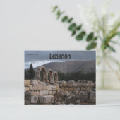Ruïnes van Libanon Briefkaart (Staand voorkant)