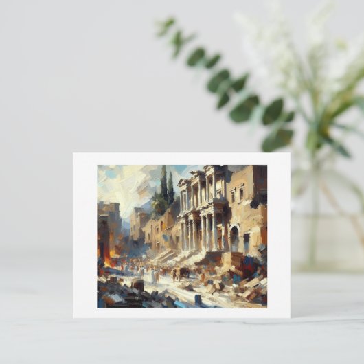 Ruïnes van Pompeii, Briefkaart (Staand voorkant)