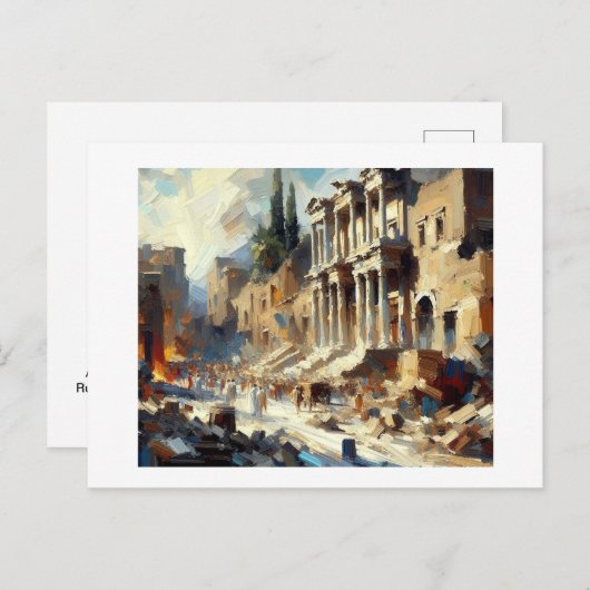 Ruïnes van Pompeii, Briefkaart (Voorkant / Achterkant)