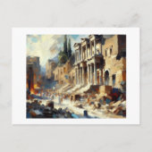 Ruïnes van Pompeii, Briefkaart (Voorkant)
