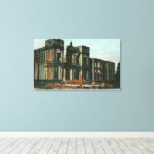 Ruïnes van St. Ignatius Cathedraal en School Canvas Afdruk (Insitu (Houten vloer))