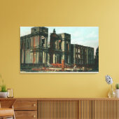Ruïnes van St. Ignatius Cathedraal en School Canvas Afdruk (Insitu (Woonkamer))