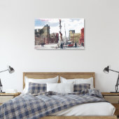 Ruins Along Mason Street, Union Square Status Canvas Afdruk (Insitu (Slaapkamer))