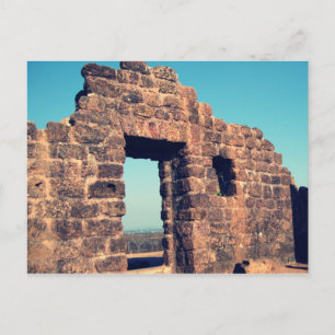 Ruins in Aguada Fort Goa India Briefkaart