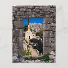 Ruins in Kotor, Montenegro Briefkaart