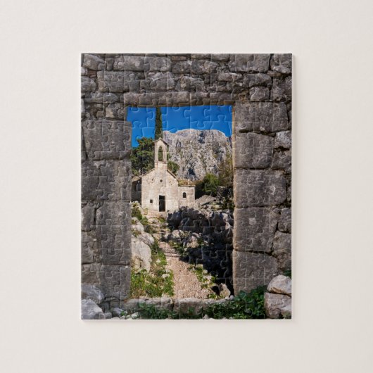 Ruins in Kotor, Montenegro Legpuzzel (Verticaal)