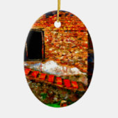 Ruins in Pompeii Italië Keramisch Ornament (Voorkant)