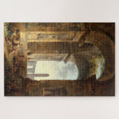 Ruins met een obelisk van Robert Hubert Legpuzzel (Horizontaal)