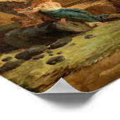 Ruins met een obelisk van Robert Hubert Poster (Hoek)