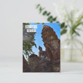 Ruins of Ayutthaya Kingdom Briefkaart (Staand voorkant)