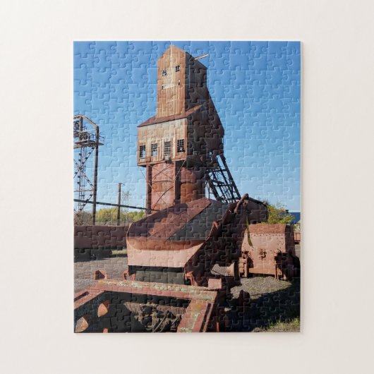 Ruins of Old Copper Mine Calumet Michigan Legpuzzel (Verticaal)