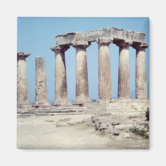 Ruins of the Temple of Apollo, c.550 BC Magneet (Voorkant)