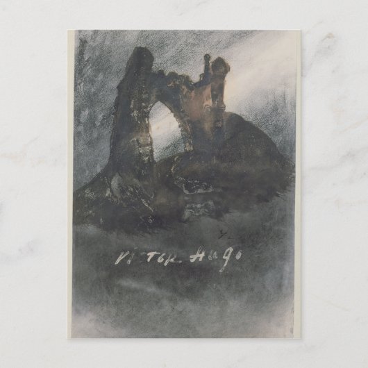 Ruins op Groz-Nez, Jersey of The Arch Briefkaart (Voorkant)