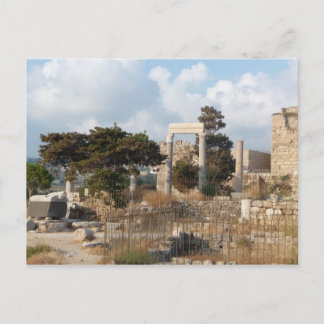 Ruins van Byblos Briefkaart