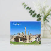 Ruins van Carthage-briefkaart Briefkaart (Staand voorkant)