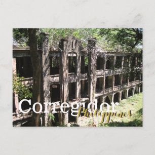 Ruins van Corregidor Bataan Filipijnen Briefkaart