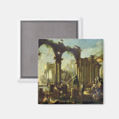 Ruins van de Baden van Caracalla Magneet (Voorkant / Achterkant)