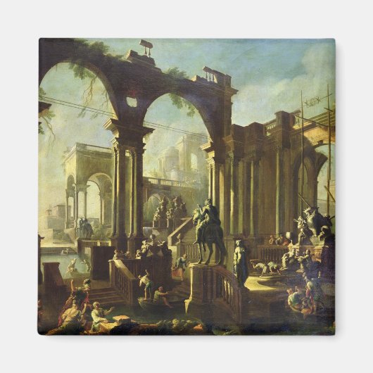 Ruins van de Baden van Caracalla Magneet (Voorkant)