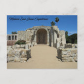 Ruins van de Grote Steenkerk, CA - briefkaart (Voorkant)