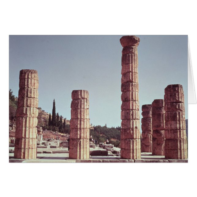 Ruins van de tempel van Apollo (Voorkant Horizontaal)