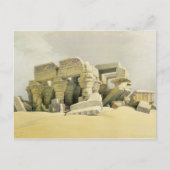 Ruins van de tempel van Kom Ombo, uit "Egypte en N Briefkaart (Voorkant)