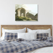Ruins van het paleis in Madurai Canvas Afdruk (Insitu (Slaapkamer))