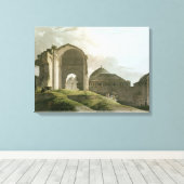 Ruins van het paleis in Madurai Canvas Afdruk (Insitu (Houten vloer))