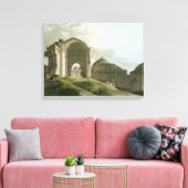 Ruins van het paleis in Madurai Canvas Afdruk (Insitu (Woonkamer))