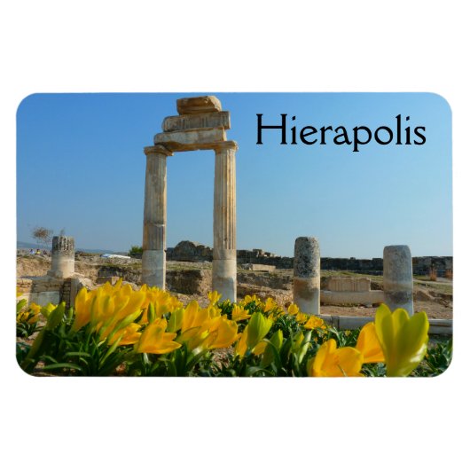 Ruins van Hierapolis, Pamukkale, Turkije Magneet (Horizontaal)