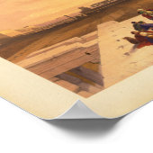 Ruins van Karnack Poster (Hoek)