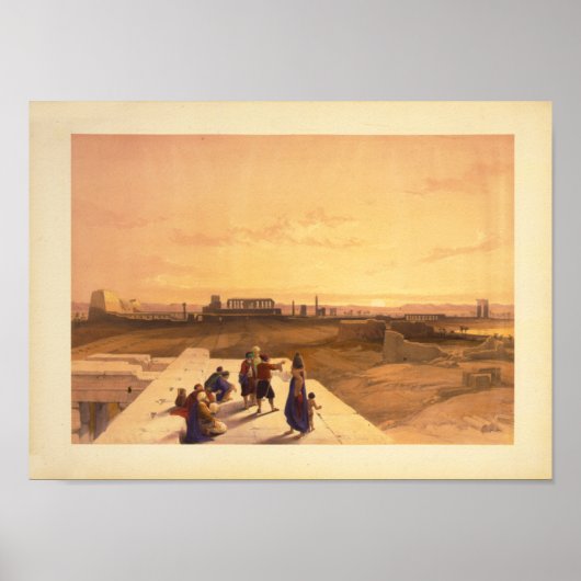 Ruins van Karnack Poster (Voorkant)