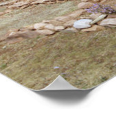 Ruins van Pecos pueblo Poster (Hoek)